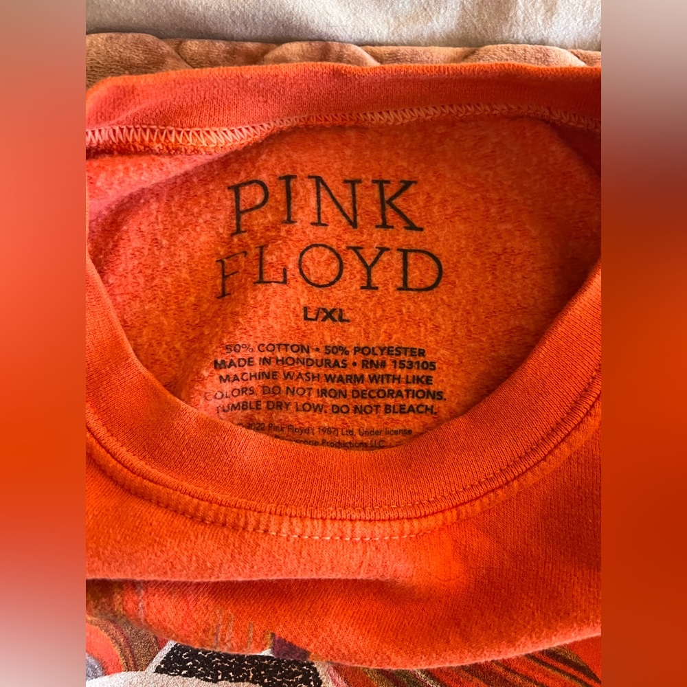 Urban outfitters Pink Floyd sweatshirt l/xl